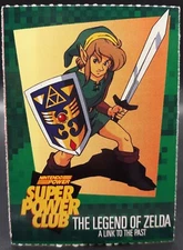 1990s Nintendo Super Power Club Magazine Card 7 Legend Of Zelda Link To The Past