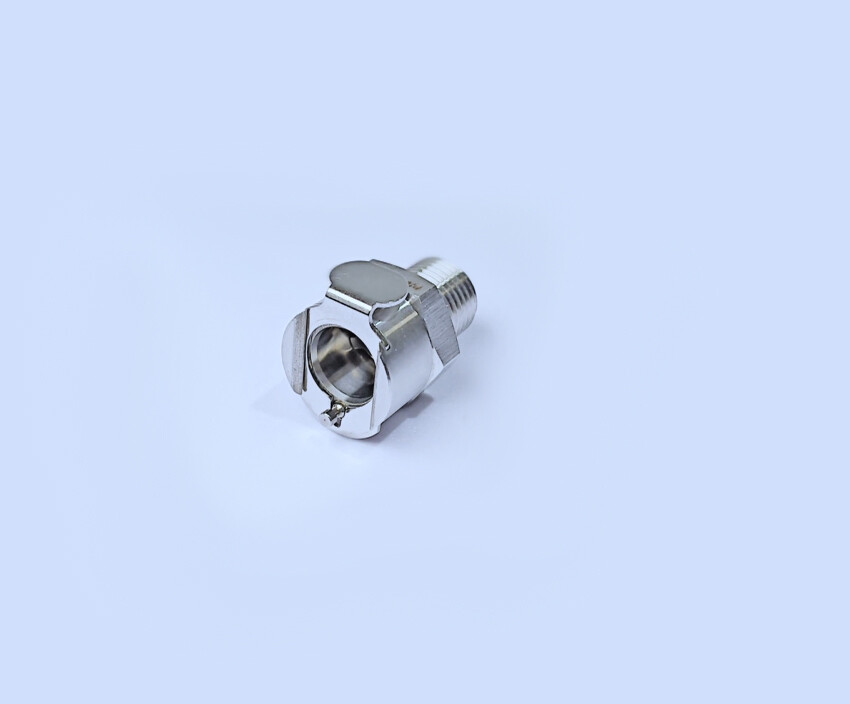 Triumph Fuel Line Quick Release Disconnect Coupling – 1/4 BSPT Female – Stainless Steel