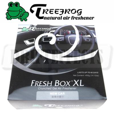 Treefrog Fresh Box XL Air Freshener JDM squash Extra Large 400g Scent New Car