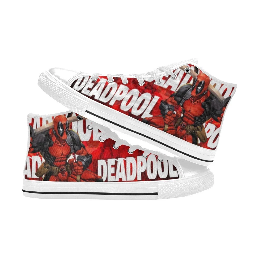 Deadpool High Top Sneakers