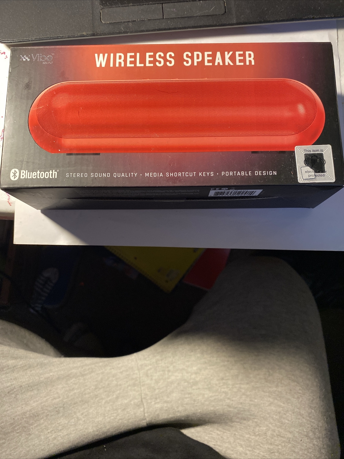 Vibe Sound Wireless Bluetooth Speaker with Powerful Bass