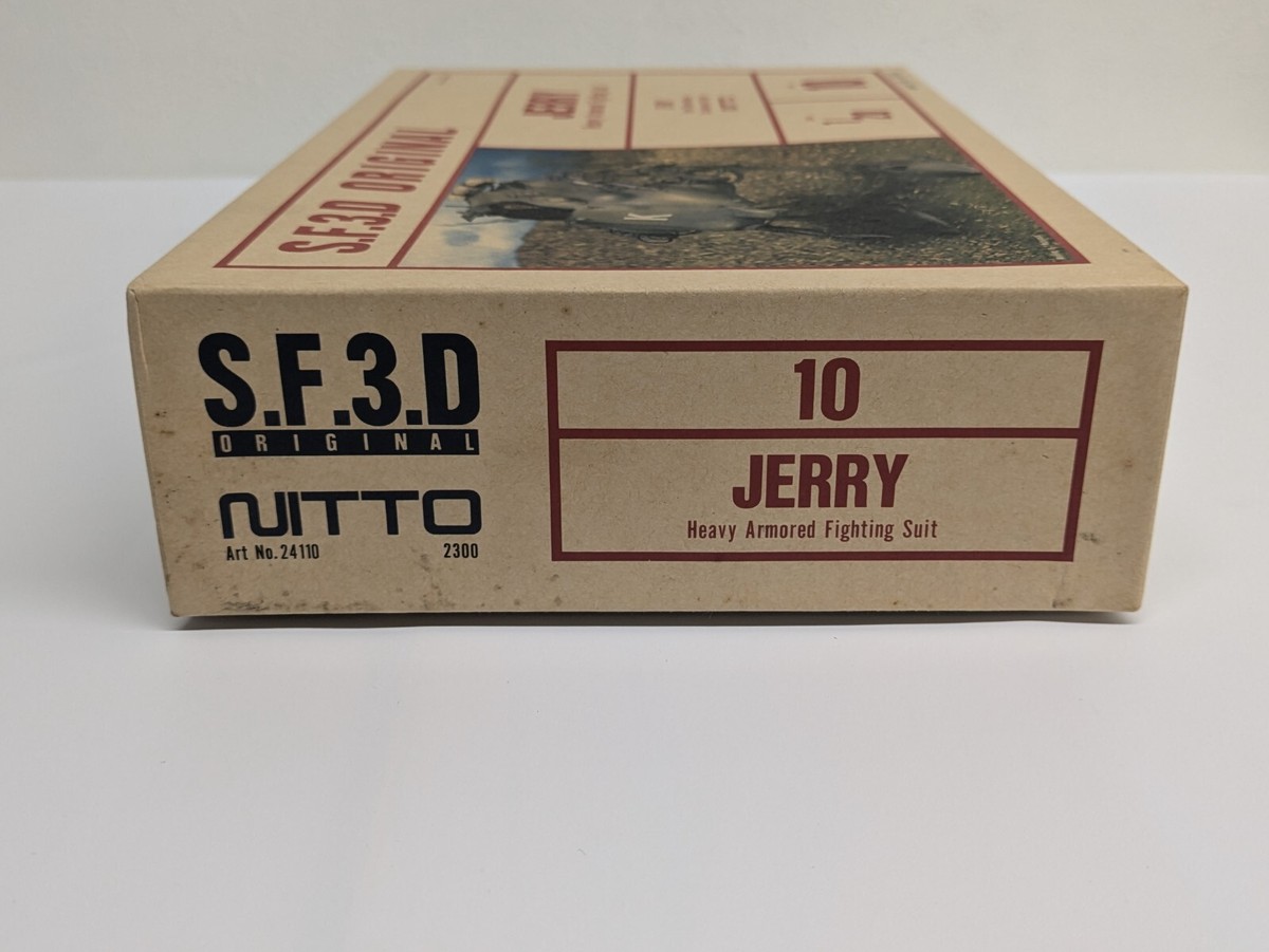 ロボット NITTO SF3D ORIGINAL JERRY NITTO 1/20 SF3D ORIGINAL JERRY Maschinen Krieger Vintage Kit