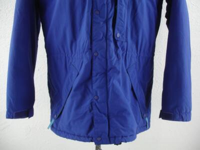Men's sz M Vtg 1990's Patagonia Storm Blue Parka Jacket Coat Hong