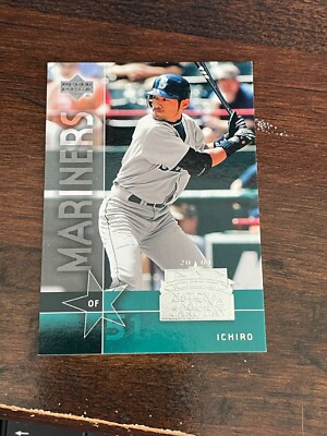 2004 Upper Deck Ichiro Suzuki NATIONAL TRADING CARD DAY card# UD- 3 Mariners