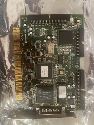 OLD RARE ADAPTEC AHA-2742AT EISA SCSI CONTROLLER ADAPTER