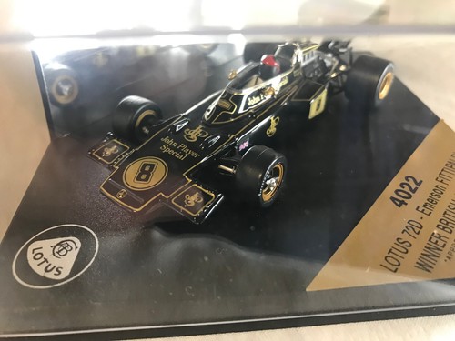 Quartzo 4022 Lotus 72D Fittipaldi 1972 Winner British GP 1:43