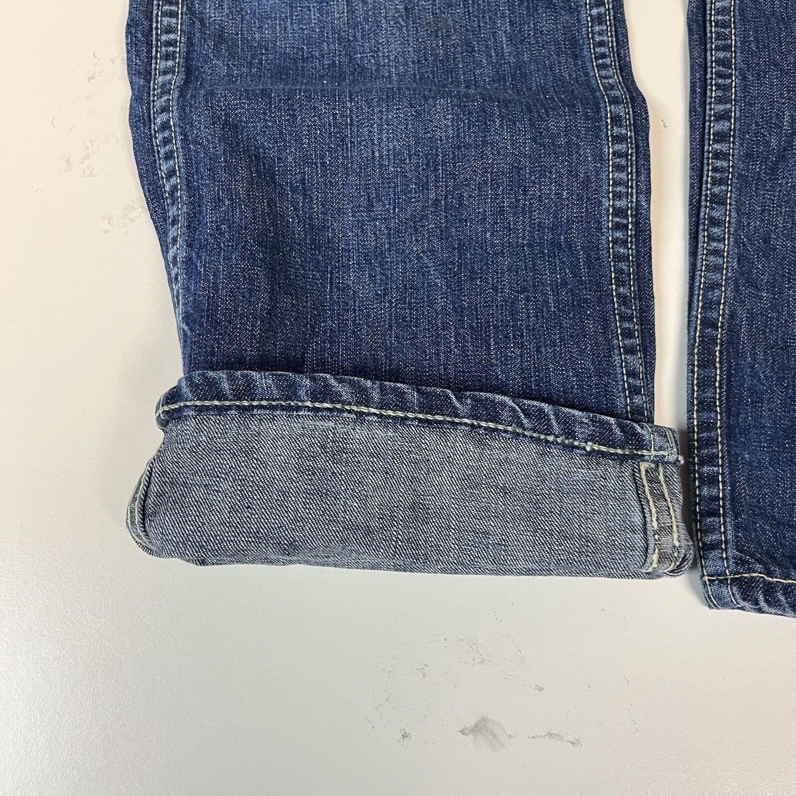 Vintage 40s 50s Lee Jeans Crotch Rivet Size 24 x … - image 13