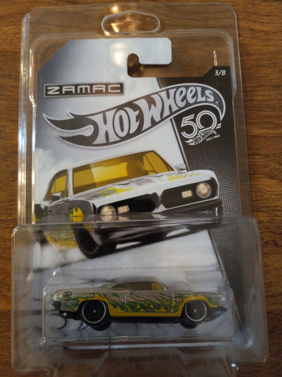 Hot Wheels 50 Years ZAMAC '68 Plymouth Barracuda Formula S * NIB w