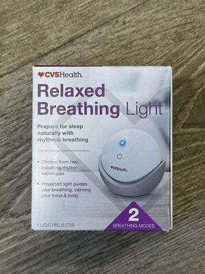 CVS Relaxed Breathing Light With 2 Light Modes. New In Box | eBay