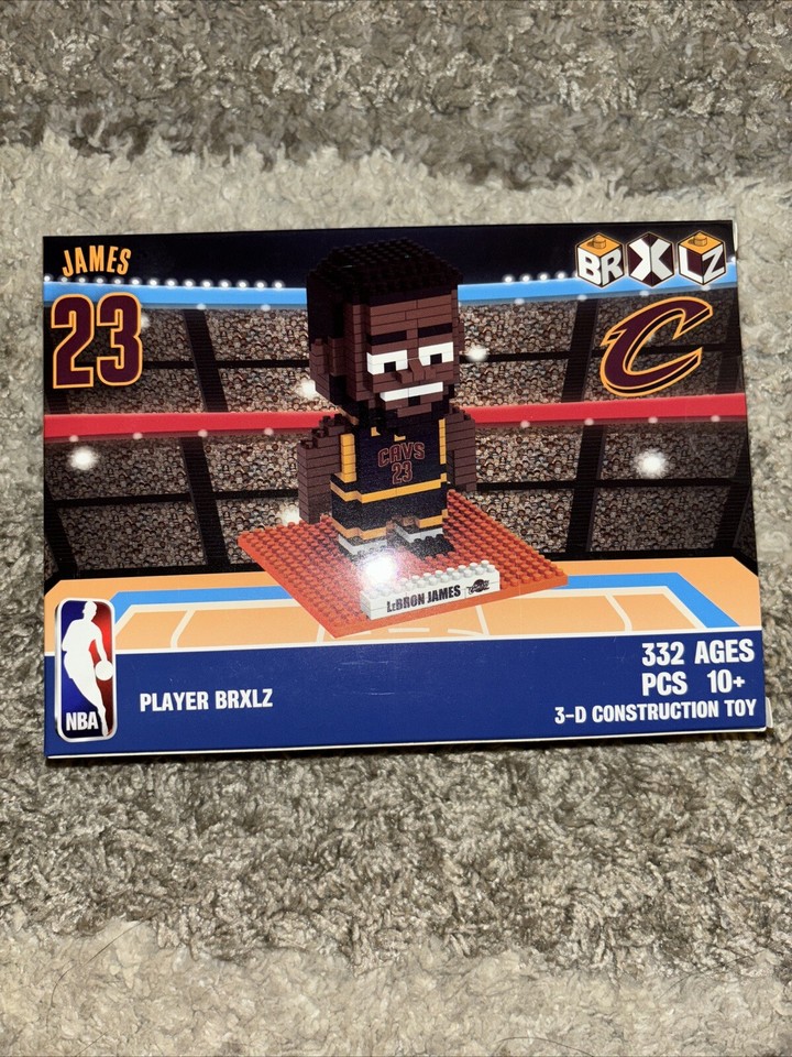 BRXLZ 3D Construction Lebron James Cleveland Cavilers 332 Pcs eBay