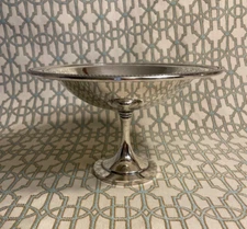 Vintage Commemorative Oneida Silverplate Colorado Gun Collector Assoc. Compote