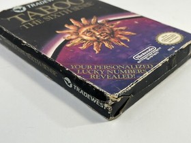 Taboo: The Sixth Sense Nintendo Entertainment System, 1989 NES Cart & Box