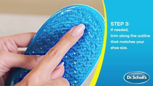 Dr. Scholl's Massaging Gel Insoles and Inserts Men's Size 8-13 One Pair 3 Pack - Bild 6 von 6