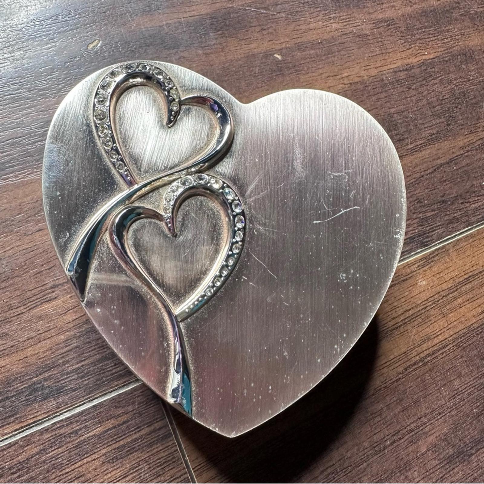 Things Remembered Crystallized With Swarovski Heart Jewelry Box