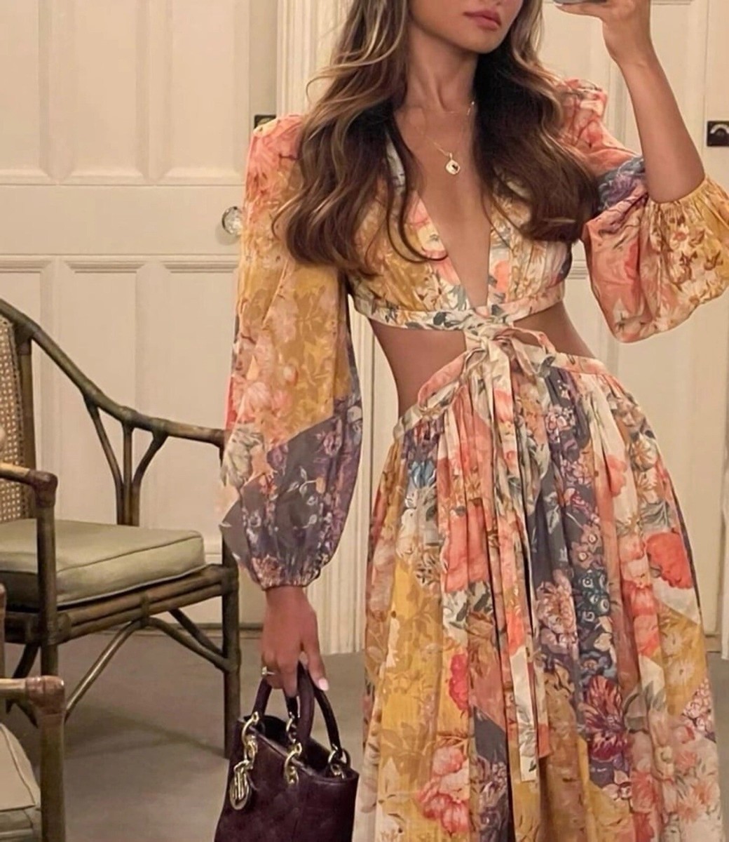 zimmermann Pattie Dress Size 0. Worn Once | eBay