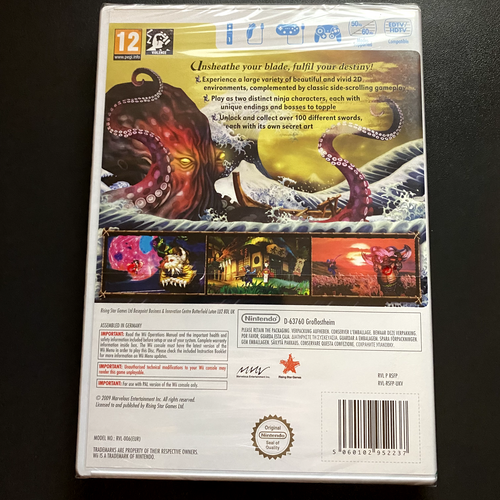 NINTENDO WII - MURAMASA THE DEMON BLADE NEW SEALED uk tracked delivery - Picture 7 of 9