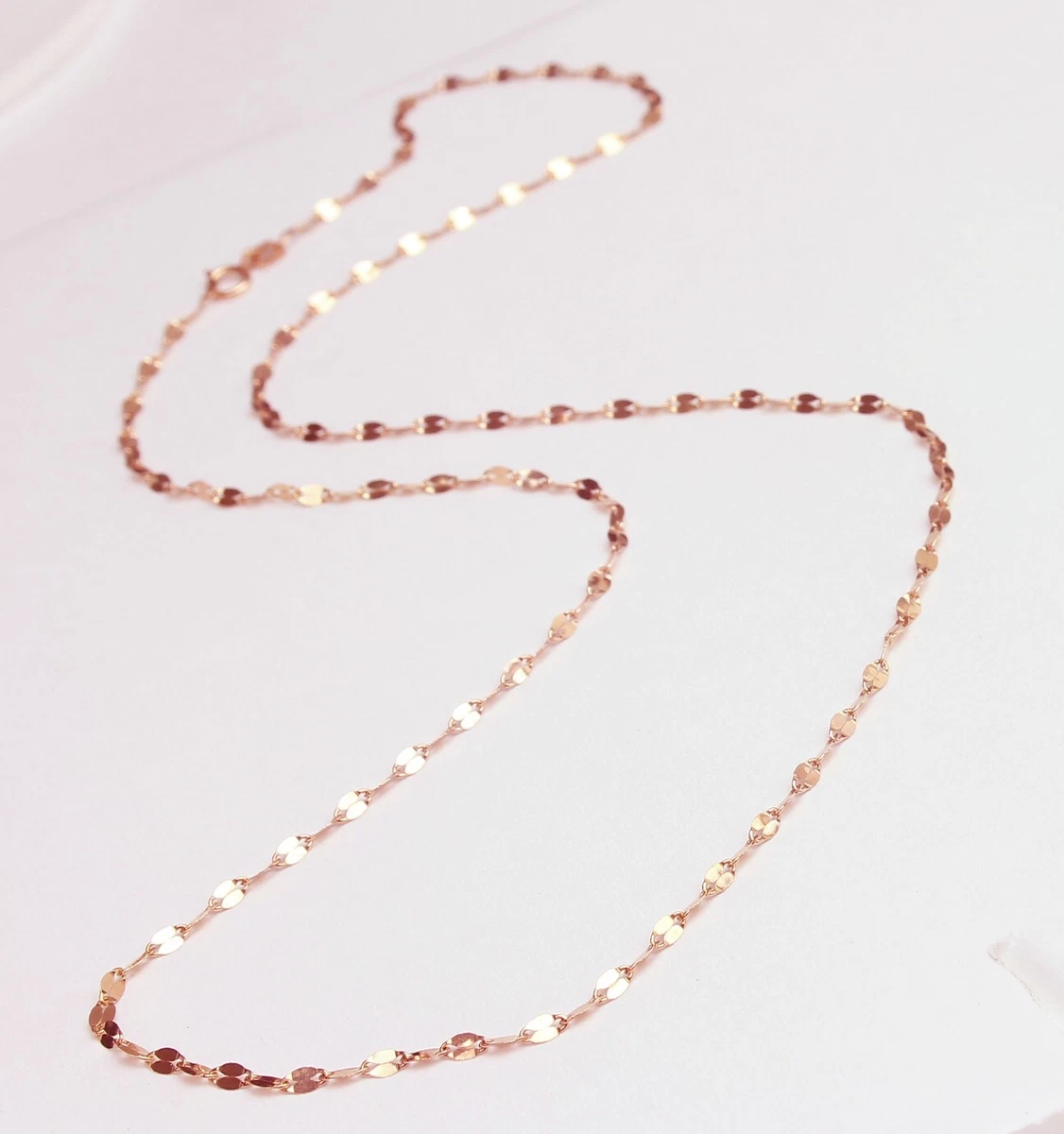20 rose gold sale chain