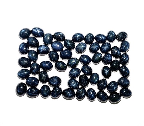 50 Zaffiri Blu Naturali Calibrati 2.5mm Taglio Diamante Rotondo - Selene Gems