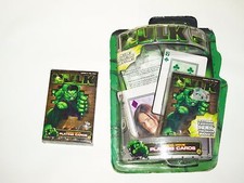 2 set's of marvel comics the hulk playing cards.