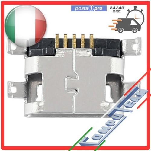 Connettore Ricarica Micro USB Huawei Ascend Y600 Clempad Smartphone Brondi Amico - Foto 4 di 4