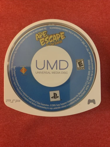 Ape Escape: On the Loose (Sony PSP) DISC ONLY - Will Include Rubber Protector