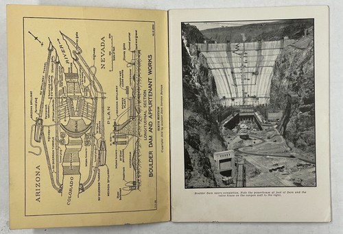 Vintage "Construction of Boulder Dam" Booklet - Imagen 3 de 12