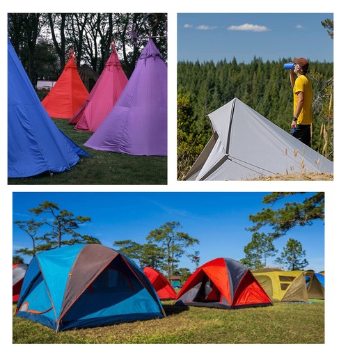 Ripstop Nylon Fabric 210D Reist Tearing Ripping Water Repellent Cover Materials - Picture 5 of 12