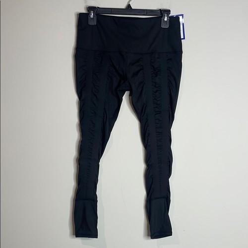 Sweetflexx Black High-Waisted Resistance Leggings Size 12 NWT