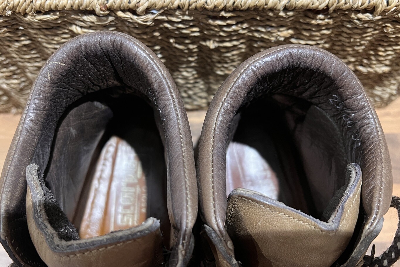 SCARPA ASOLO leather hiking walking boots brown size Uk 5 Eu 38 VGC Italy eBay