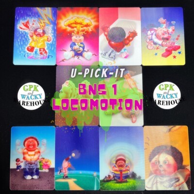 2012 GARBAGE PAIL KIDS BRAND NEW SERIES 1 LOCO MOTION PICK YOUR CARD PARALLELS