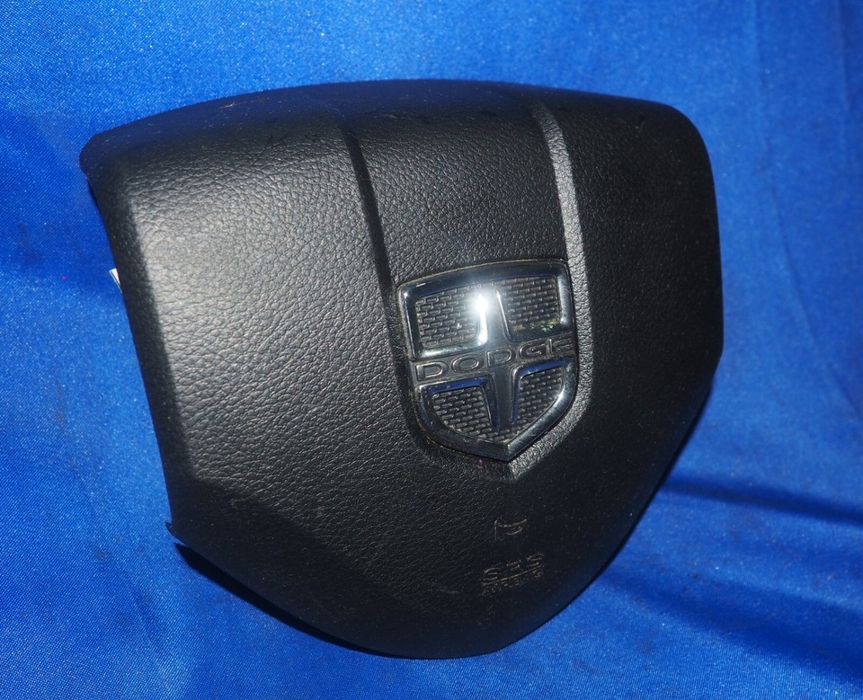 Dodge Charger Driver Left Steering Wheel Air Bag Assembly Black OEM W