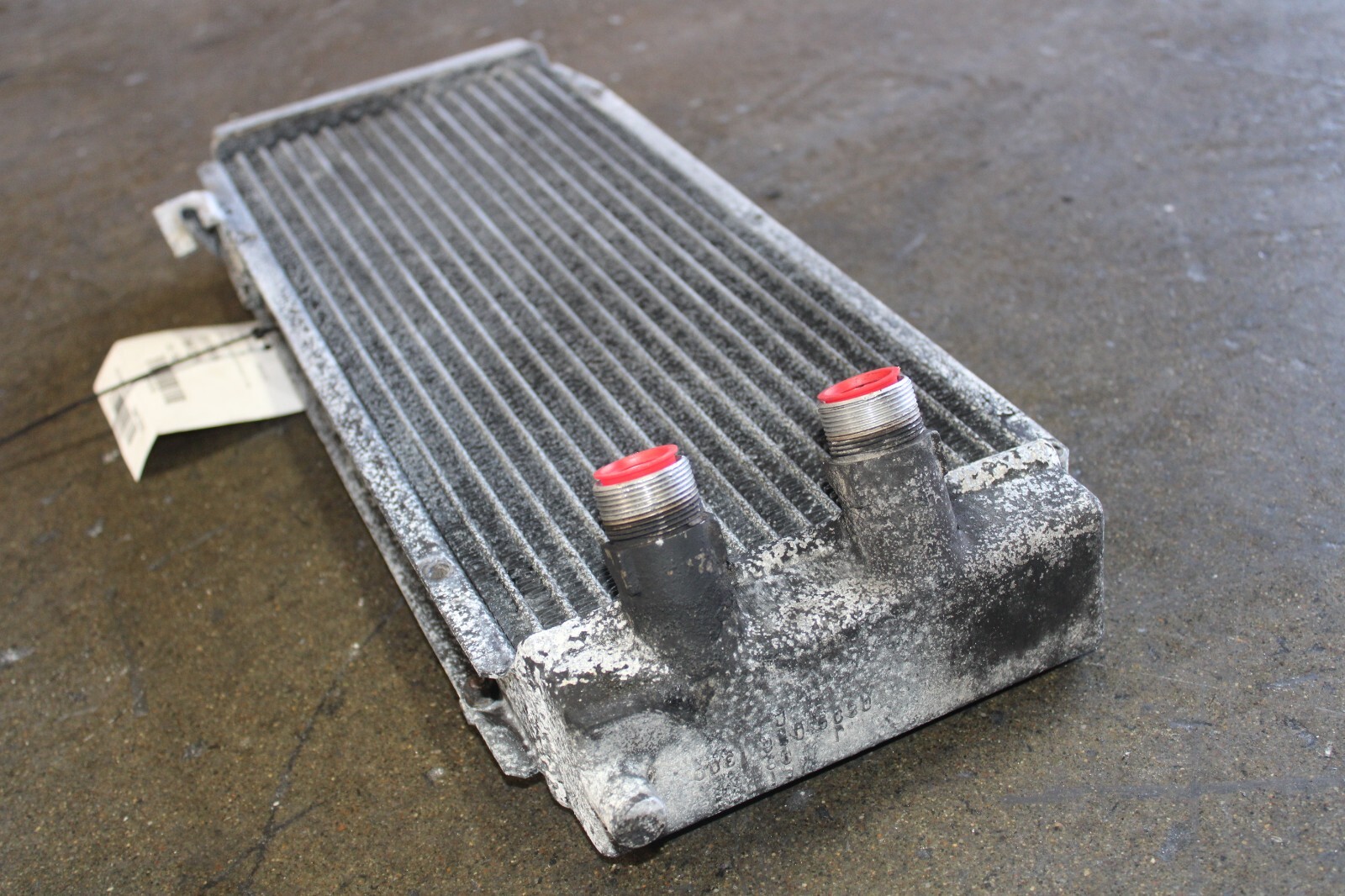 Ferrari 550, 575, Oil Radiator, Oil Cooler, Fire Dmg, Used, P/N 168213