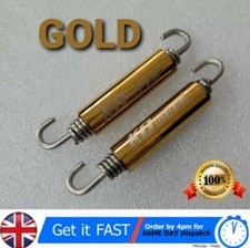 2PCS Motorcycle Exhaust Spring Hooks Modified 86mm Stainless Steel Universal Gol