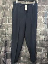 Ann Taylor Loft Original Ankle Pants Women's Size 8 32X27.5 Navy Blue NWT 