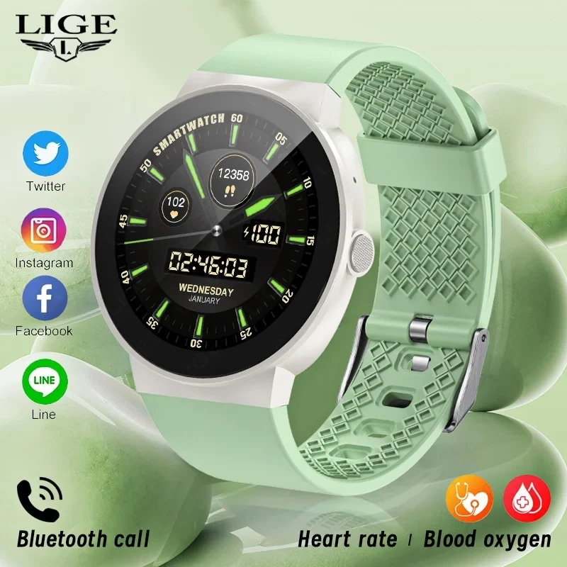 FOXBOX Smart Watch Health Sports Sleep Monitoring Men'S Watch Bluetooth Call IP6
