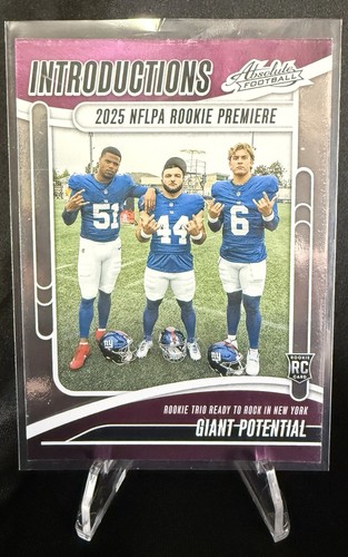 2025 Panini Absolute Cam Skattebo Base (RAW)