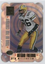 2000 Donruss Elite Turn of the Century Gold Die-Cut /21 Antonio Freeman b8h