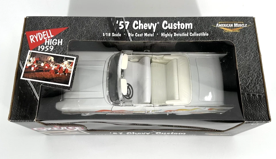 American Muscle Ertl Die Cast Grease 57 Chevy Custom 1:18 - Image 2 of 4
