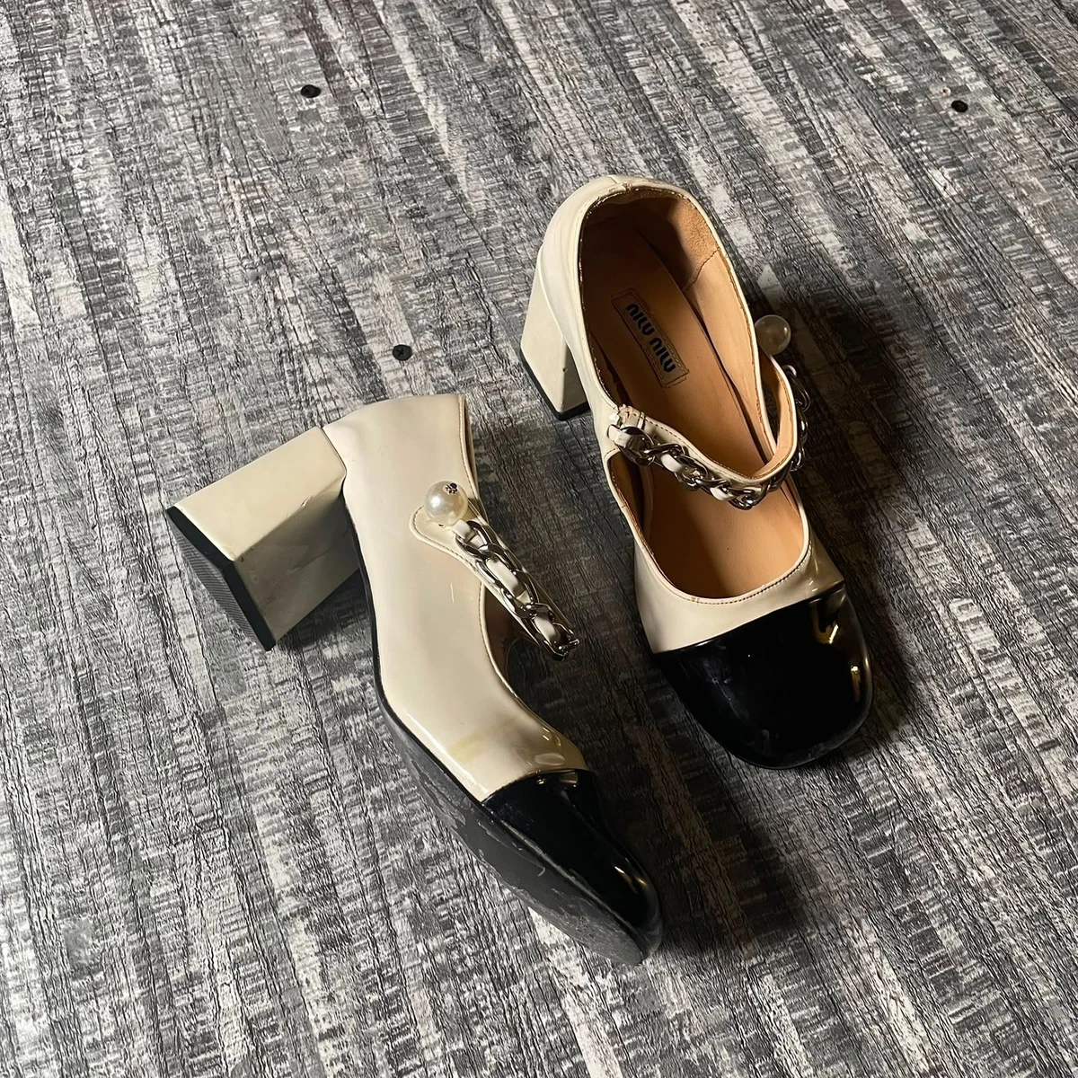 MIU MIU Women's Patent Leather Heels for sale | eBay