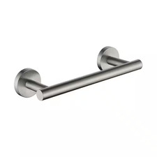 9 In. Wall Mounted Towel Bar in Stainless Steel Brushed Nickel