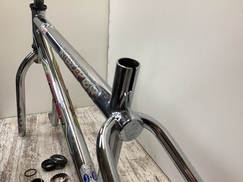 Gt Interceptor Mid School Bmx Race Chromoly Frame Fork Headset - Picture 4 of 18