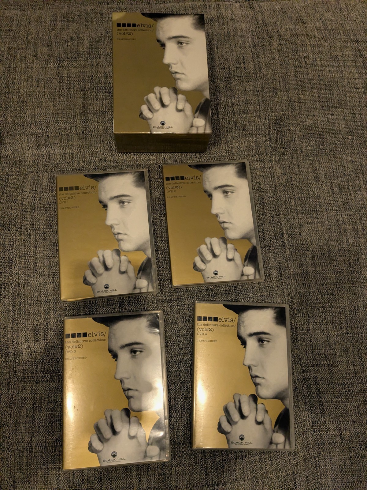 Elvis - The Definitive Collection Vol. 2 Box 4 DVDs