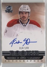 2011-12 Upper Deck The Cup Auto Rookie 14/199 Frederic St Denis #102 Auto 0bz8