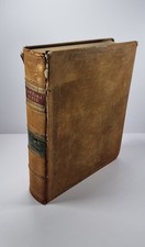 Vintage Haweis Heilige Bibel Leder Stil Buch restaurierungsbedürftig Datum unbekannt 