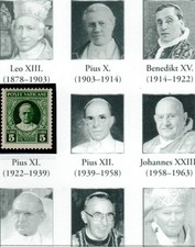 VATICAN 12 */** 5 Lire Pius XI  = VATICAN SCOTT #12 MINT = EGLISE Yvert 37 NWF