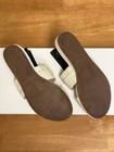 Cole Haan Women’s White Patent Leather Buckle Slide Sandals Slip-On 8M — photo 6