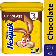 Nesquik Chocolate Flavor Powder Drink Mix 20.1oz