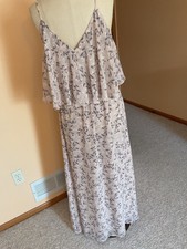 Women's Dress,XL,Orange,Sleeveless,Nicole Miller,NWOT