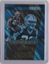 2017 Absolute Rookie Roundup #34 Christian McCaffrey RC
