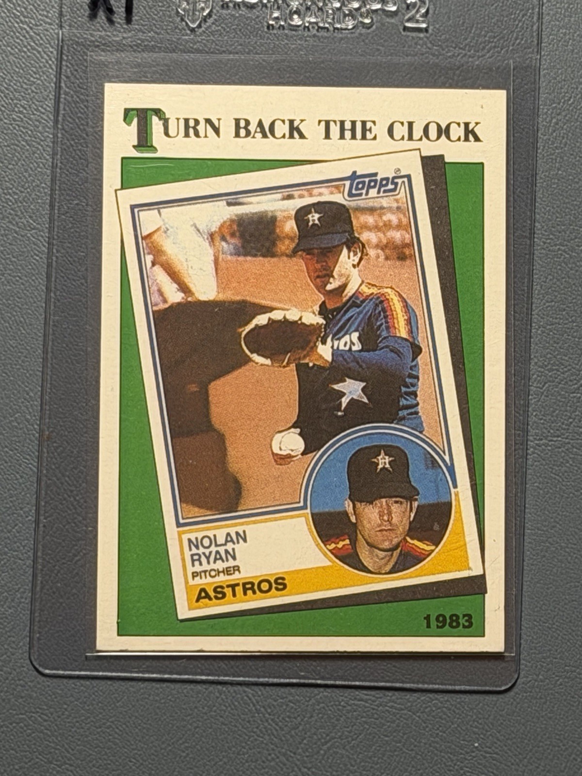 1988 Topps - Turn Back The Clock Nolan Ryan #661 Houston Astros Hall Of Fame